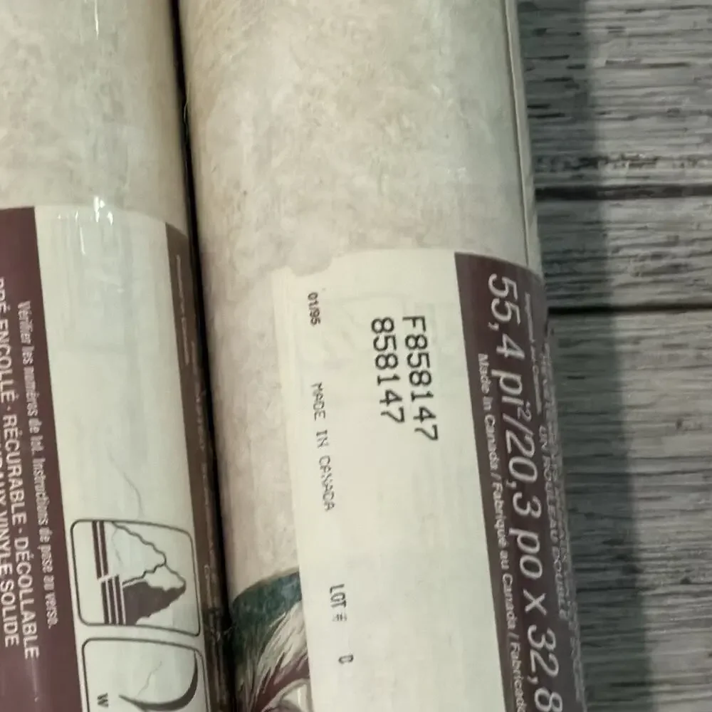 5 rolls 90s Westmount Wallcovering Wallpaper Faux Finish Tuscan Country Floral